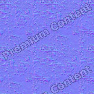 seamless wall plaster damaged normal map 0005